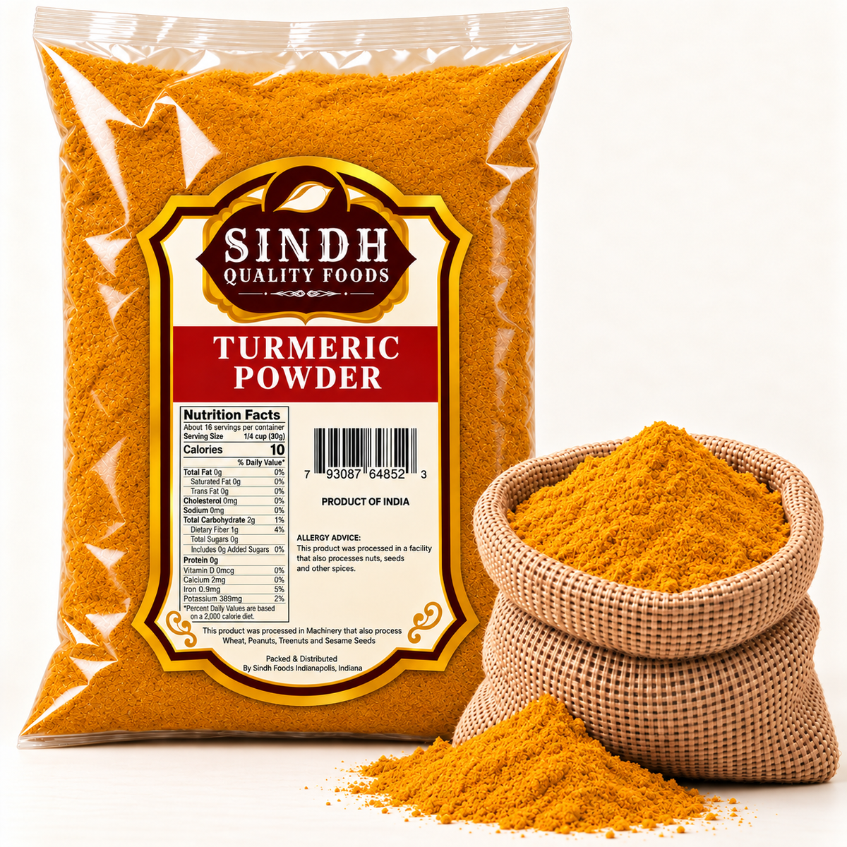 TURMERIC POWDER - 55LB