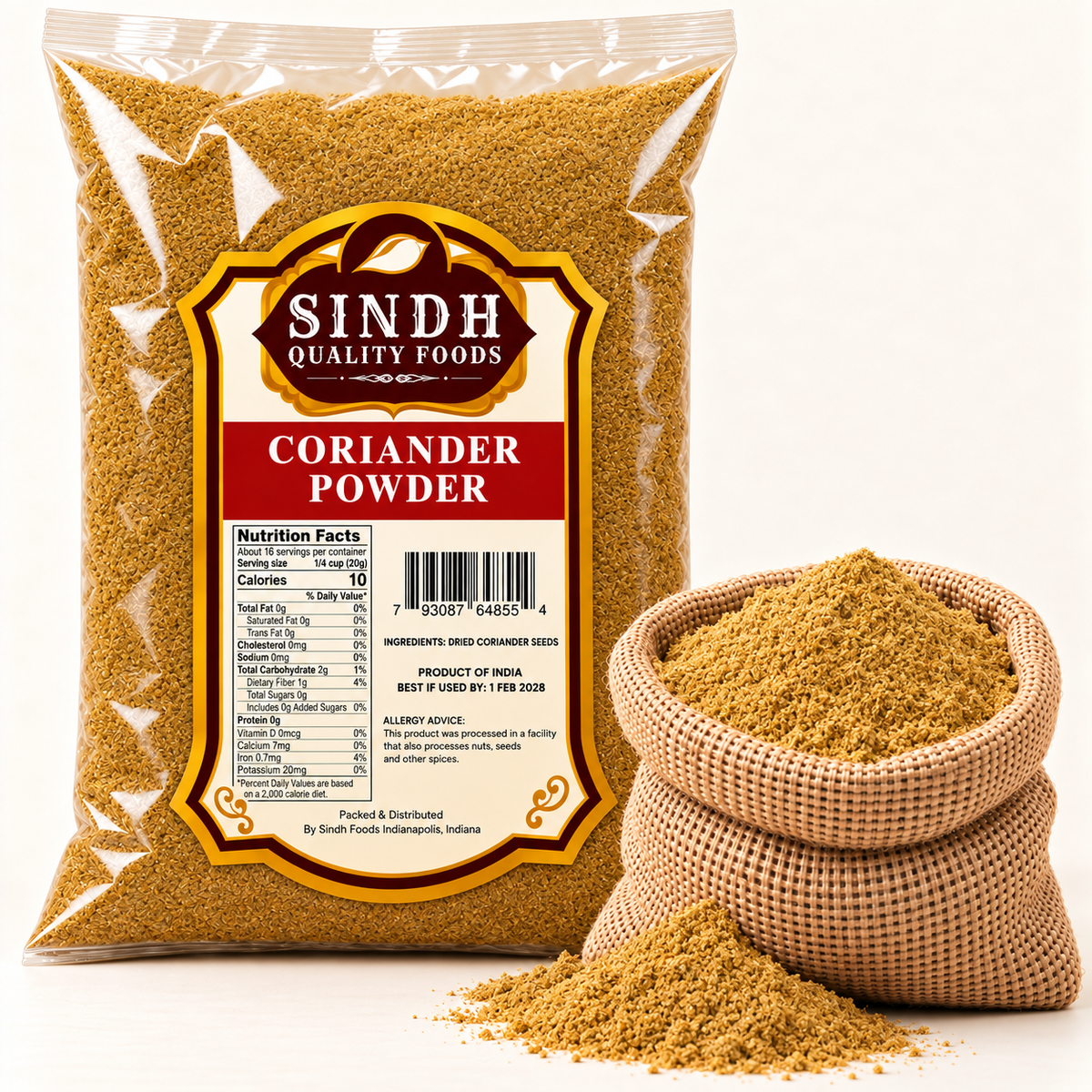 CORIANDER POWDER - 55LB